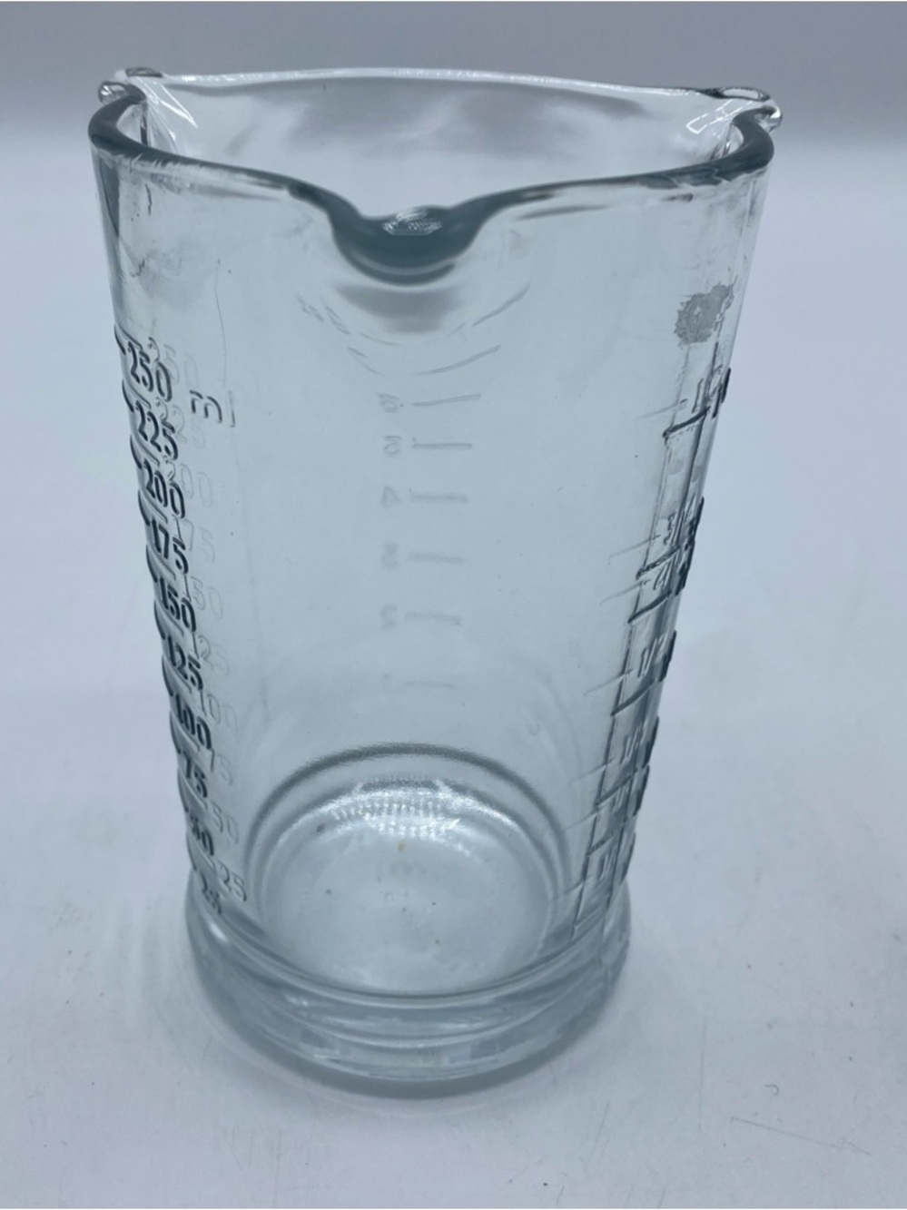 Anchor Hocking Triple Pour Measuring Glass 1 Cup Vintage Made USA
